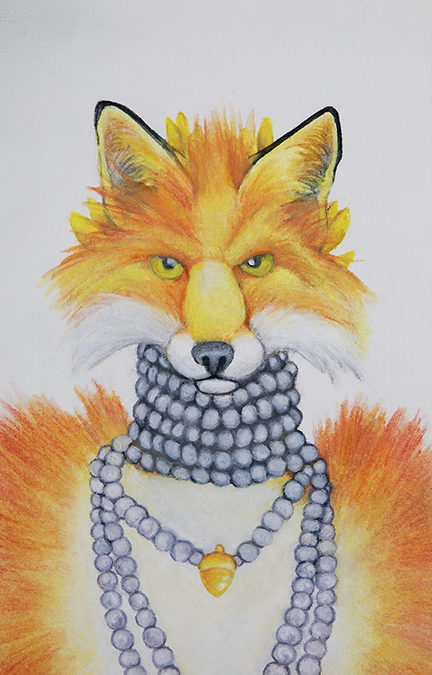Fox Fur and Pearls