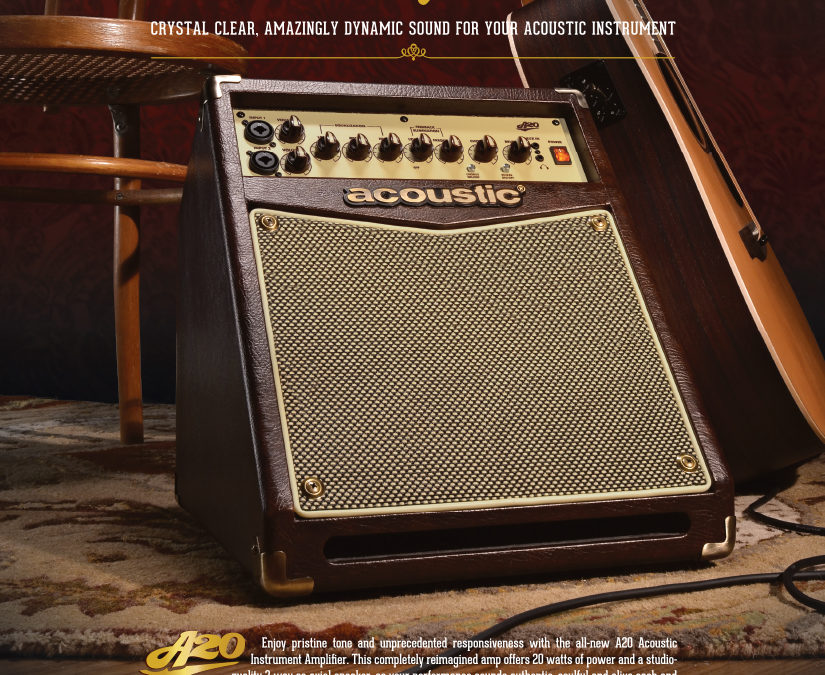 Acoustic: A-Series Instrument Amp Print Ad