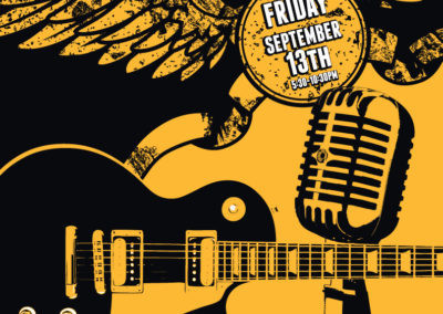 Guitar Center Musician’s Jam Night Poster and Digital Graphics: September 2013