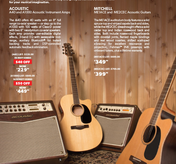 Acoustic and Mitchell: Spotlight Page