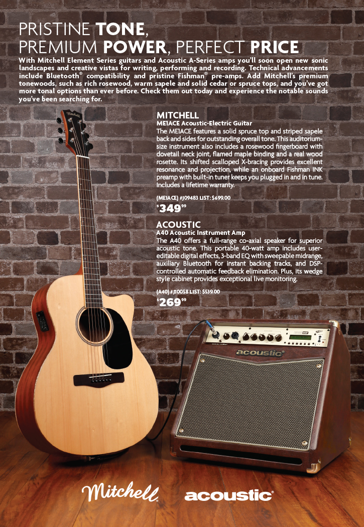Acoustic and Mitchell Spotlight Page
