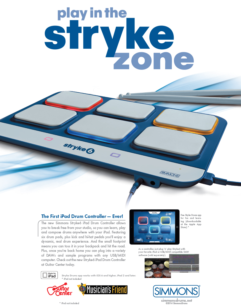 Simmons Introductory stryke6 Ad
