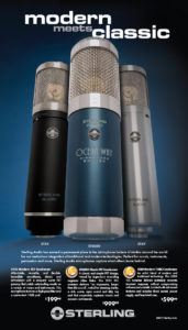 julie viens design sterling audio modern meets classic microphone mics mic
