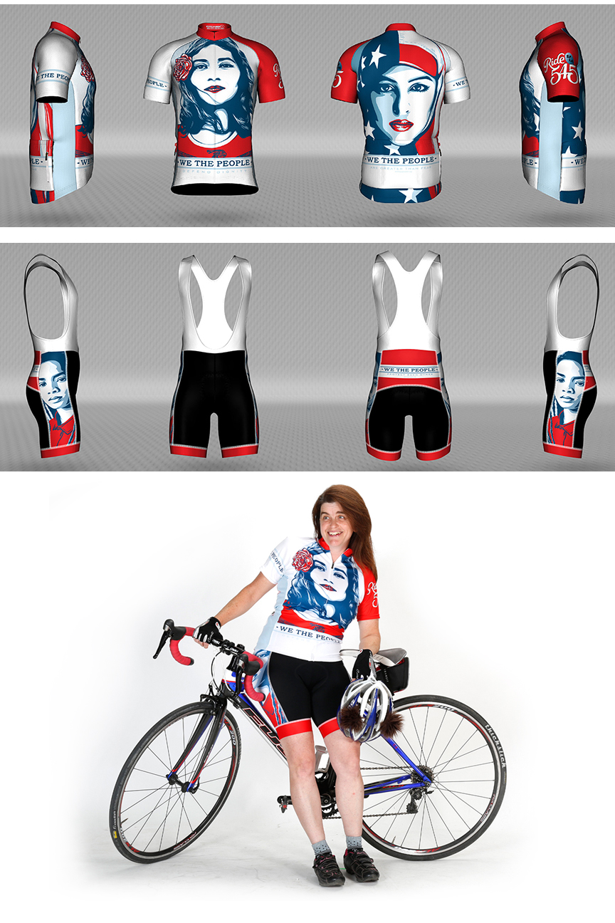 julie viens we people cycling kit active sports bicycle sportswear