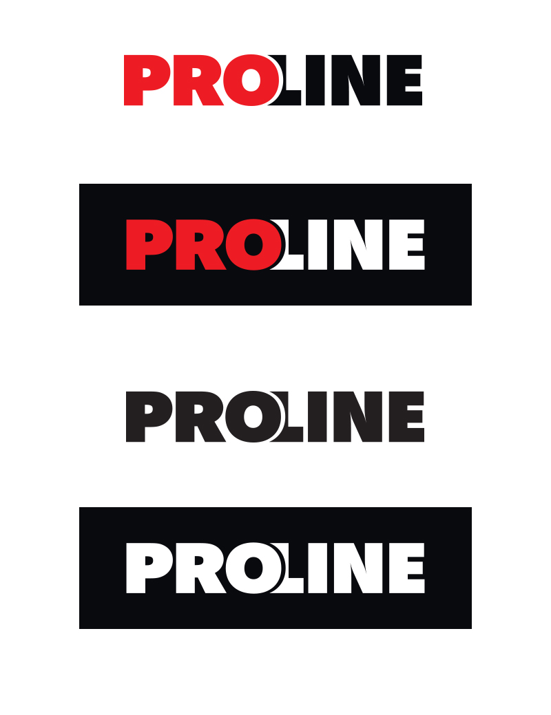 proline logo identity julie viens wordmark guitar parts publications