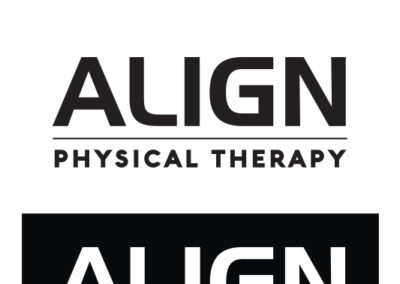 ALIGN Physical Therapy Logo and Identity