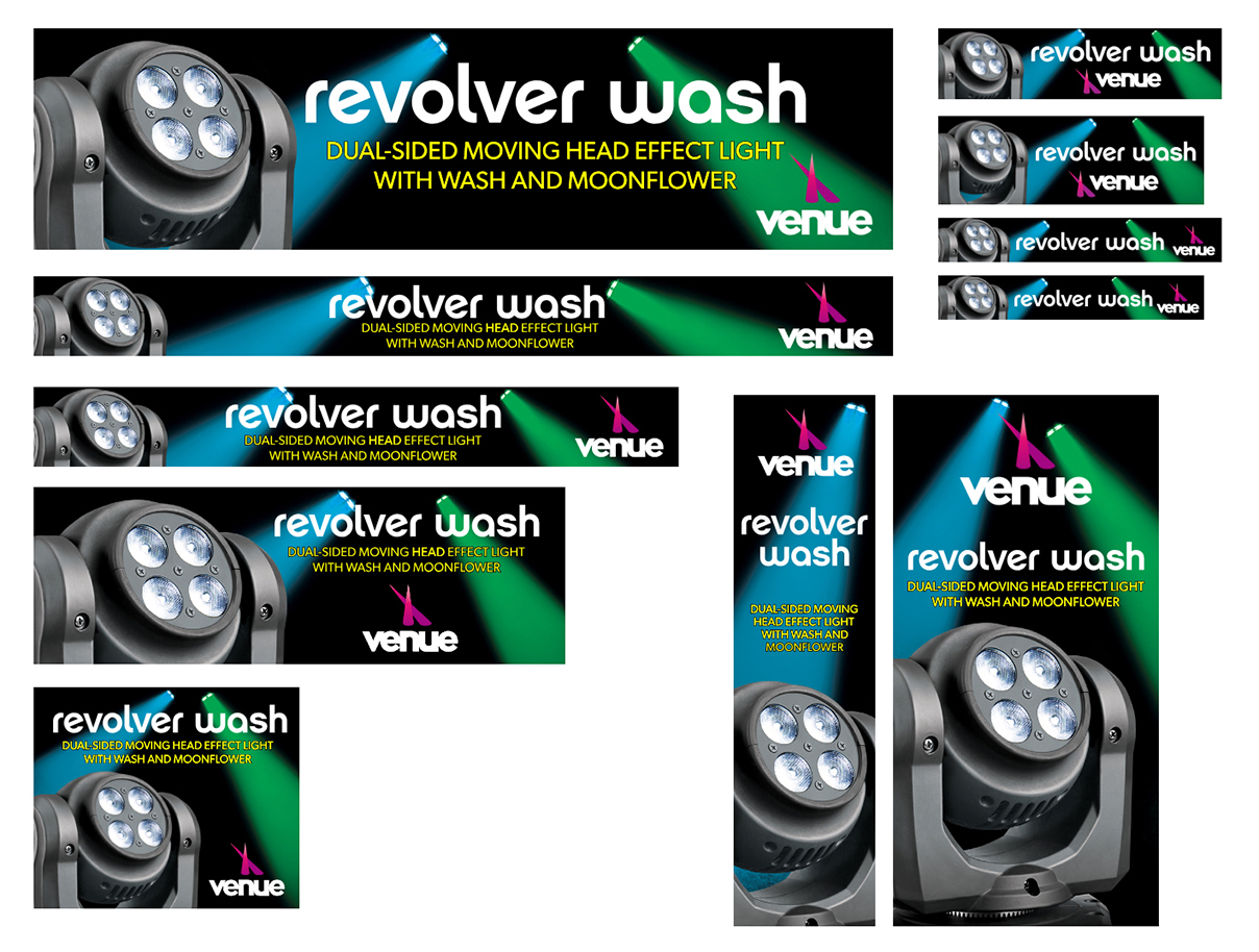 Julie Viens Design Venue Revolver Wash Digital and Mobile Ads