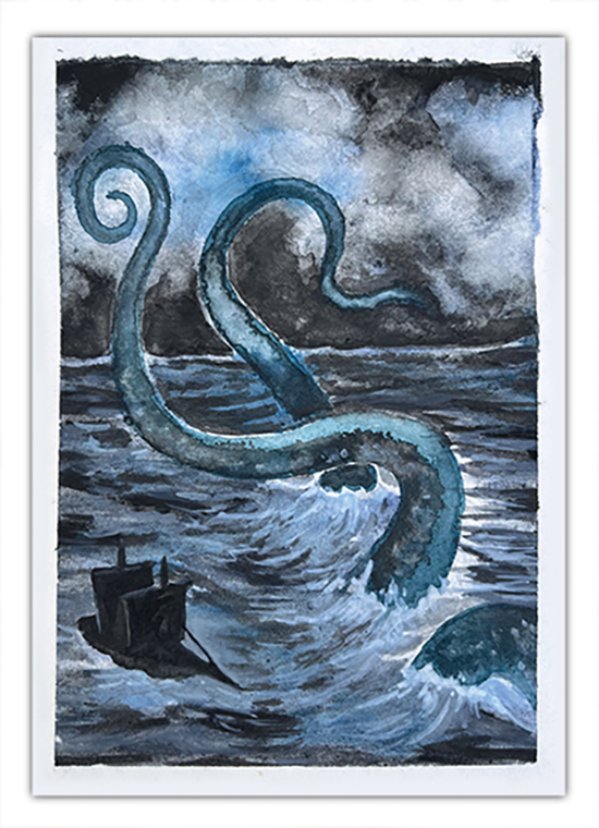 julie viens gouache leviathan